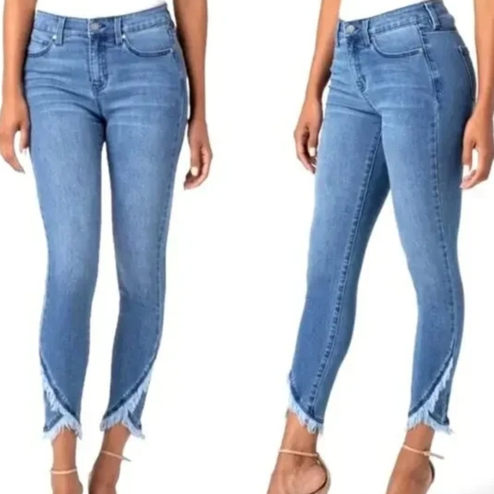 Liverpool The Skinny Cropped Tulip Hem Jeans Size 2 ☆‎